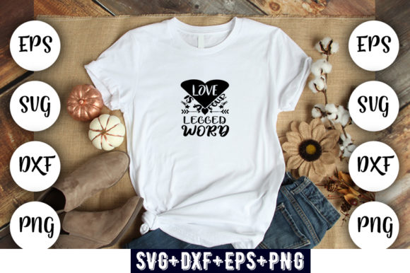 Cat Design LOVE is a FOUR LEGGED WORD Review