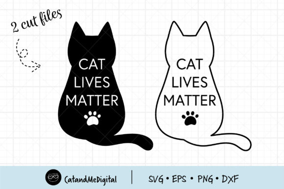 Cat Lives Matter Cutting File Review