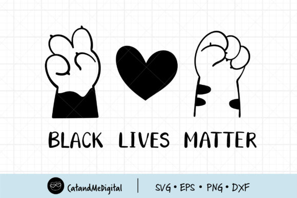 Cat Paw Black Lives Matter Embroidery Design Review
