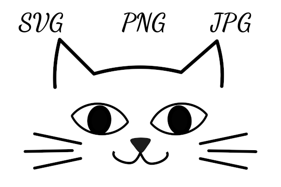 Cute Cat Face Drawing Review for Embroidery Projects