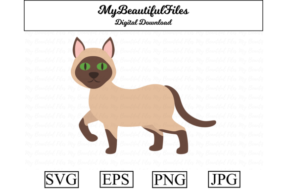 Siamese Cat Clipart Illustration Review